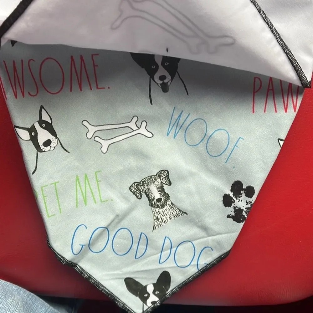 NWT Rae Dunn pet bandanas